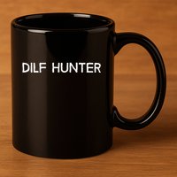 Dilf Hunter 11oz C Handle Ceramic Mug
