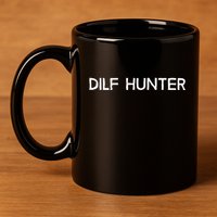 Dilf Hunter 11oz C Handle Ceramic Mug