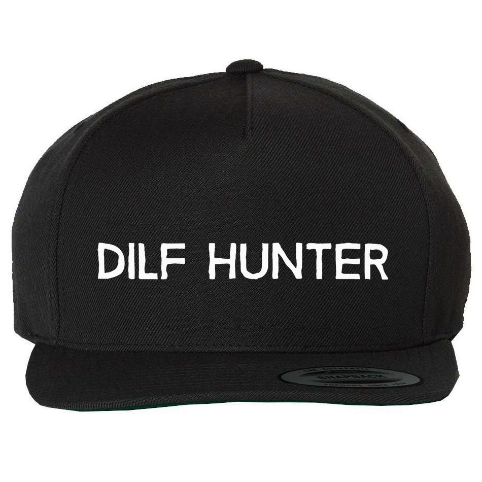 Dilf Hunter Wool Snapback Cap