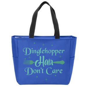 Dinglehopper Hair Dont Care The Best Gift For Cruise Line Cute Gift Zip Tote Bag