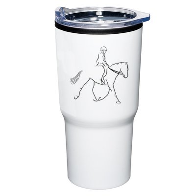 Dressage Horse Dressage Riding Horse Dressage Rider Tumbler