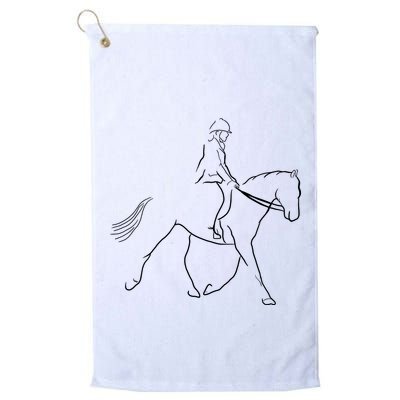 Dressage Horse Dressage Riding Horse Dressage Rider Golf Towel