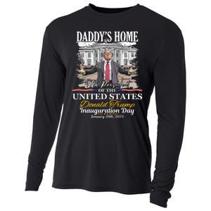 DaddyS Home Donald Trump 47th President Inauguration Day Design Cooling Performance Long Sleeve Crew