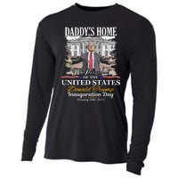 DaddyS Home Donald Trump 47th President Inauguration Day Design Cooling Performance Long Sleeve Crew