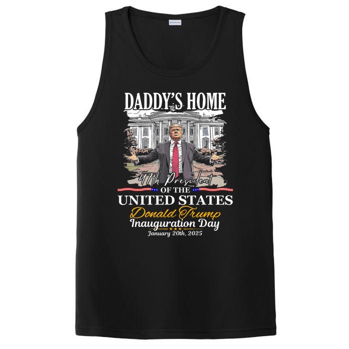 DaddyS Home Donald Trump 47th President Inauguration Day Design PosiCharge Competitor Tank