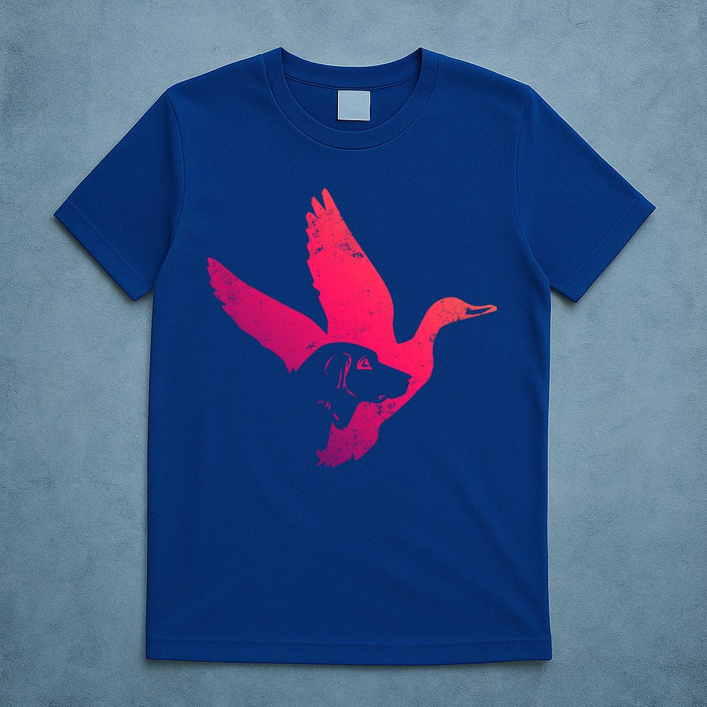 Duck Hunting Dog Duck Hunter Gift Duck Hunting Season Gift T-Shirt