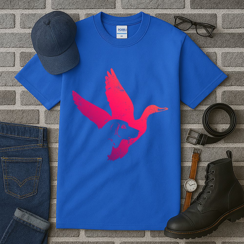 Duck Hunting Dog Duck Hunter Gift Duck Hunting Season Gift Tall T-Shirt