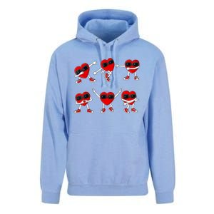 Dancing Hearts Dance Challenge Valentines Day Unisex Surf Hoodie