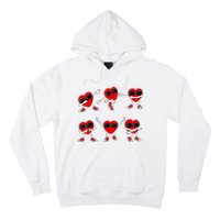 Dancing Hearts Dance Challenge Valentines Day Hoodie