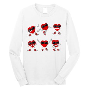 Dancing Hearts Dance Challenge Valentines Day Long Sleeve Shirt