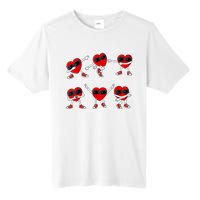 Dancing Hearts Dance Challenge Valentines Day Tall Fusion ChromaSoft Performance T-Shirt