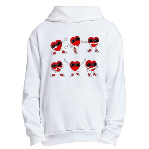 Dancing Hearts Dance Challenge Valentines Day Urban Pullover Hoodie