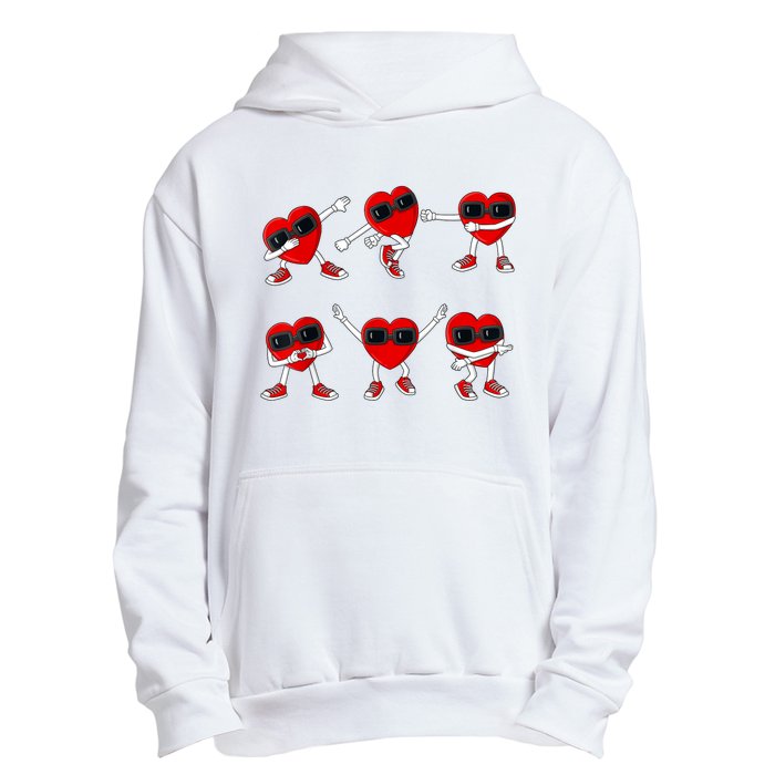 Dancing Hearts Dance Challenge Valentines Day Urban Pullover Hoodie