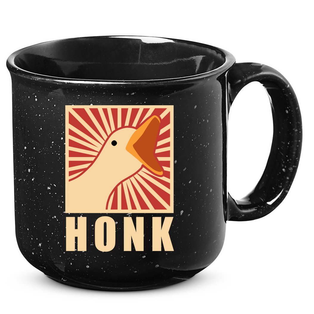 Duck Honk 15oz Campfire Ceramic Mug