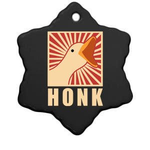 Duck Honk Ceramic Star Ornament