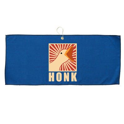 Duck Honk Large Microfiber Waffle Golf Towel