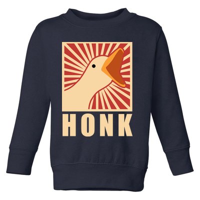 Duck Honk Toddler Sweatshirt