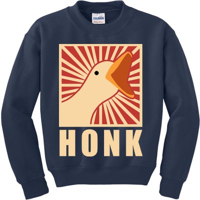 Duck Honk Kids Sweatshirt