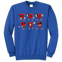 Dancing Hearts Dance Challenge Valentines Day Funny Gift Sweatshirt