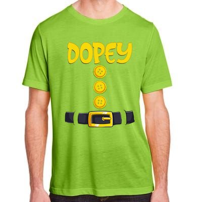 Dopey Halloween Dwarf Costume Color Matching Adult ChromaSoft Performance T-Shirt