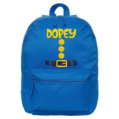 Dopey Halloween Dwarf Costume Color Matching 16 in Basic Backpack