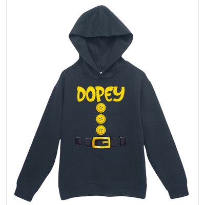 Dopey Halloween Dwarf Costume Color Matching Urban Pullover Hoodie