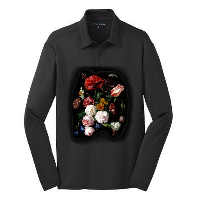 De Heem Silk Touch Performance Long Sleeve Polo