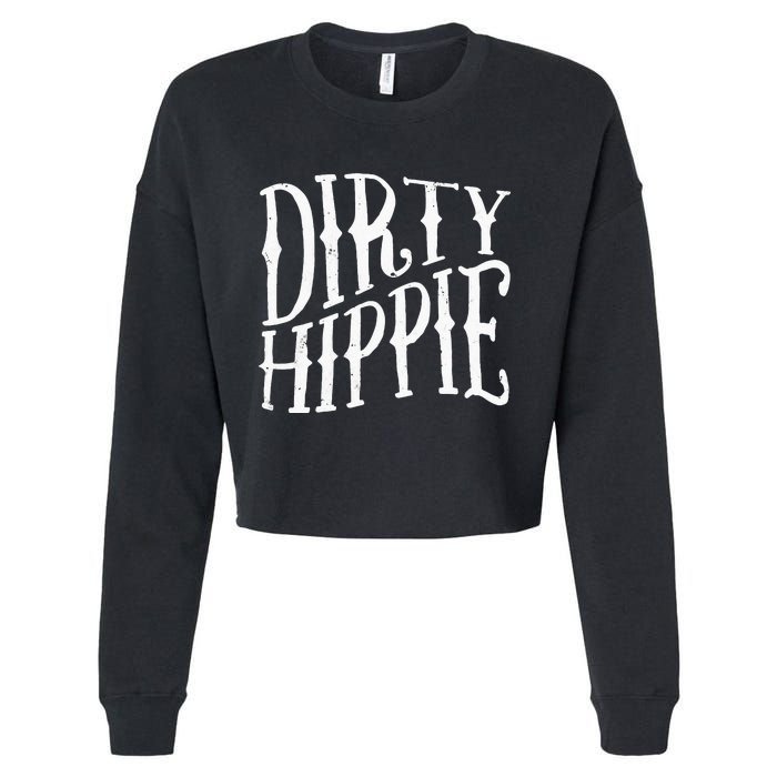 Dirty Hippie Cropped Pullover Crew