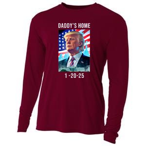 Daddys Home Donald Trump Won Inauguration Cooling Performance Long Sleeve Crew