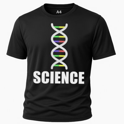 Double Helix Dna Rna Strand Cooling Performance Crew T-Shirt
