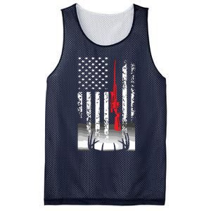 Deer Hunting Mesh Reversible Basketball Jersey Tank