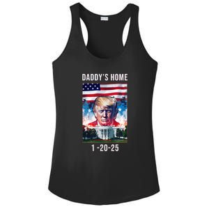 Daddys Home Donald Trump Won Inauguration Ladies PosiCharge Competitor Racerback Tank