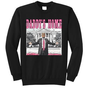 Daddys Home Donald Trump Won I Will Be Home For Christmas Sweatshirt