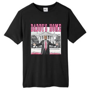 Daddys Home Donald Trump Won I Will Be Home For Christmas Tall Fusion ChromaSoft Performance T-Shirt