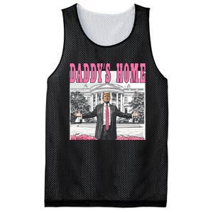 Daddys Home Donald Trump Won I Will Be Home For Christmas Mesh Reversible Basketball Jersey Tank