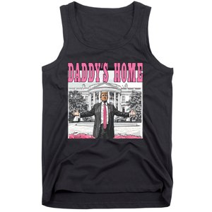 Daddys Home Donald Trump Won I Will Be Home For Christmas Tank Top