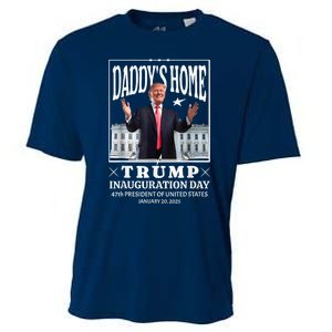 Daddy Home Donald Trump Inauguration Day 2025 Cooling Performance Crew T-Shirt