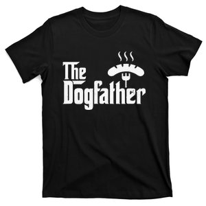 Dogfather Hot Dog Papa Bbq Grilling Grill Daddy T-Shirt