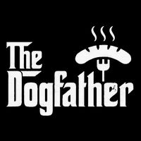Dogfather Hot Dog Papa Bbq Grilling Grill Daddy Womens T-Shirt