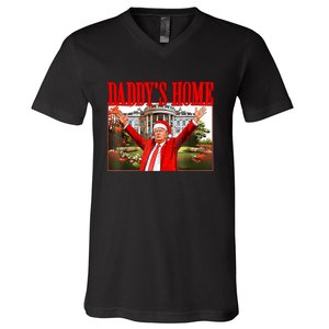 DaddyS Home V-Neck T-Shirt