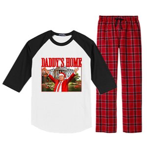 DaddyS Home Raglan Sleeve Pajama Set