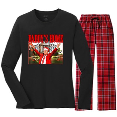 DaddyS Home Women's Long Sleeve Flannel Pajama Set 