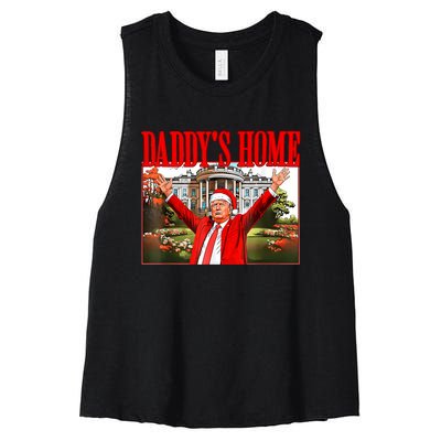 DaddyS Home Women's Racerback Cropped Tank