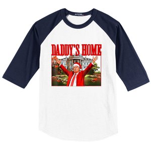 DaddyS Home Baseball Sleeve Shirt