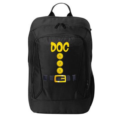 Doc Halloween Dwarf Costume Color Matching City Backpack