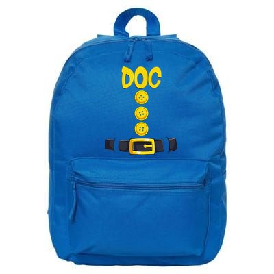 Doc Halloween Dwarf Costume Color Matching 16 in Basic Backpack