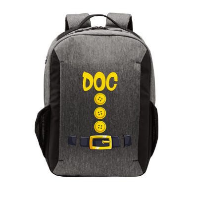 Doc Halloween Dwarf Costume Color Matching Vector Backpack