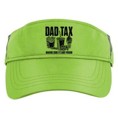 Daddy Humorous Dad Tax Adult Drive Performance Visor