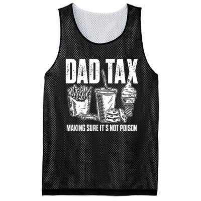 Daddy Humorous Dad Tax Mesh Reversible Basketball Jersey Tank