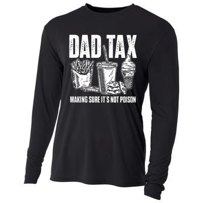 Daddy Humorous Dad Tax Cooling Performance Long Sleeve Crew